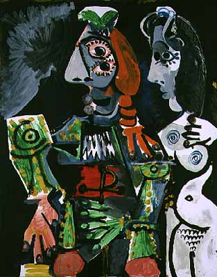 Pablo Picasso Matador And Female Nude Matador Et Femme Nue